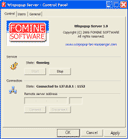 Control Panel - Control page